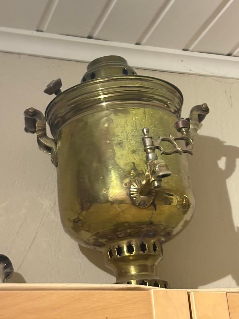 Samovar en cuivre, Ophalen of Verzenden, Koper