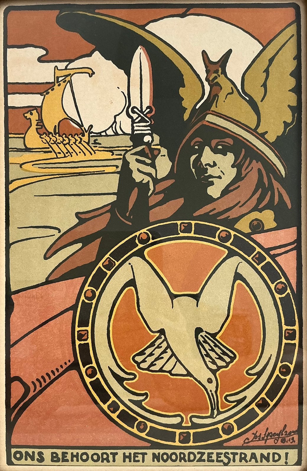 Litho Jozef Speybrouck (1891-1956), Ophalen