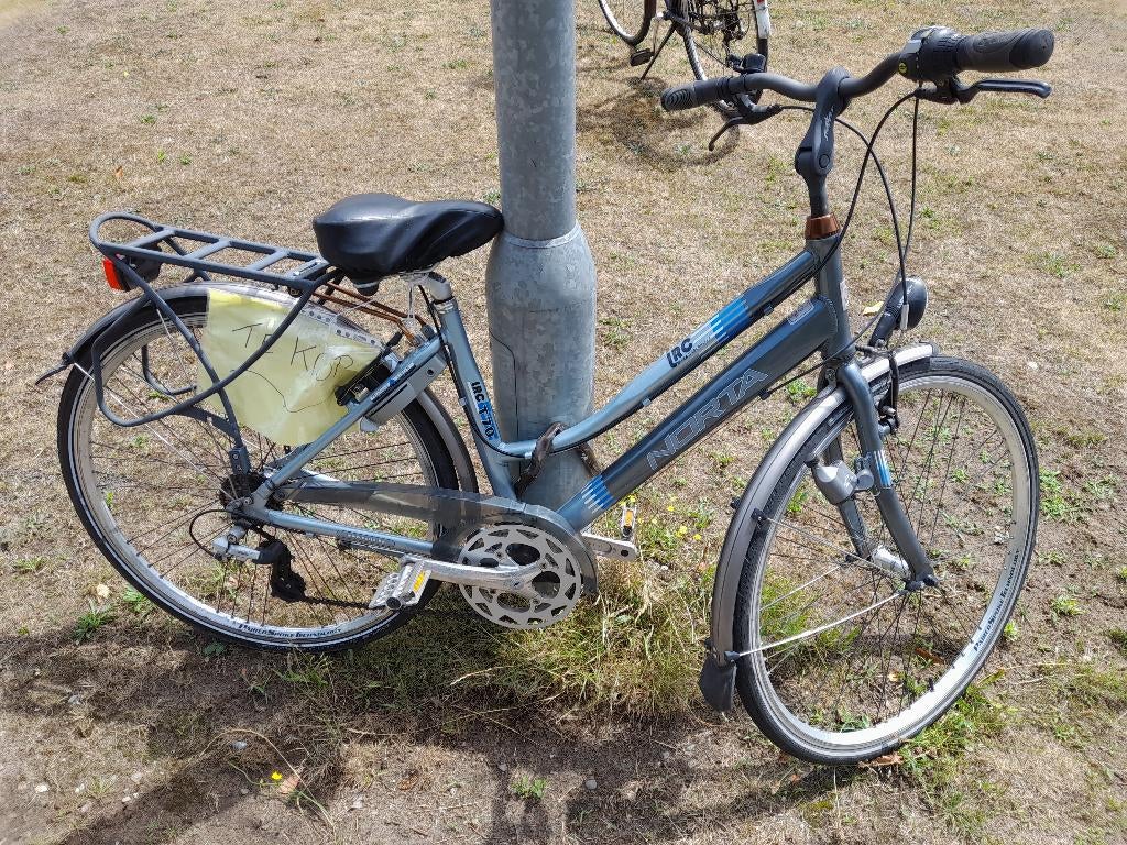 sportieve damesfiets met versnellingen, Fietsen en Brommers, Gebruikt, Velgrem, Versnellingen, Ophalen