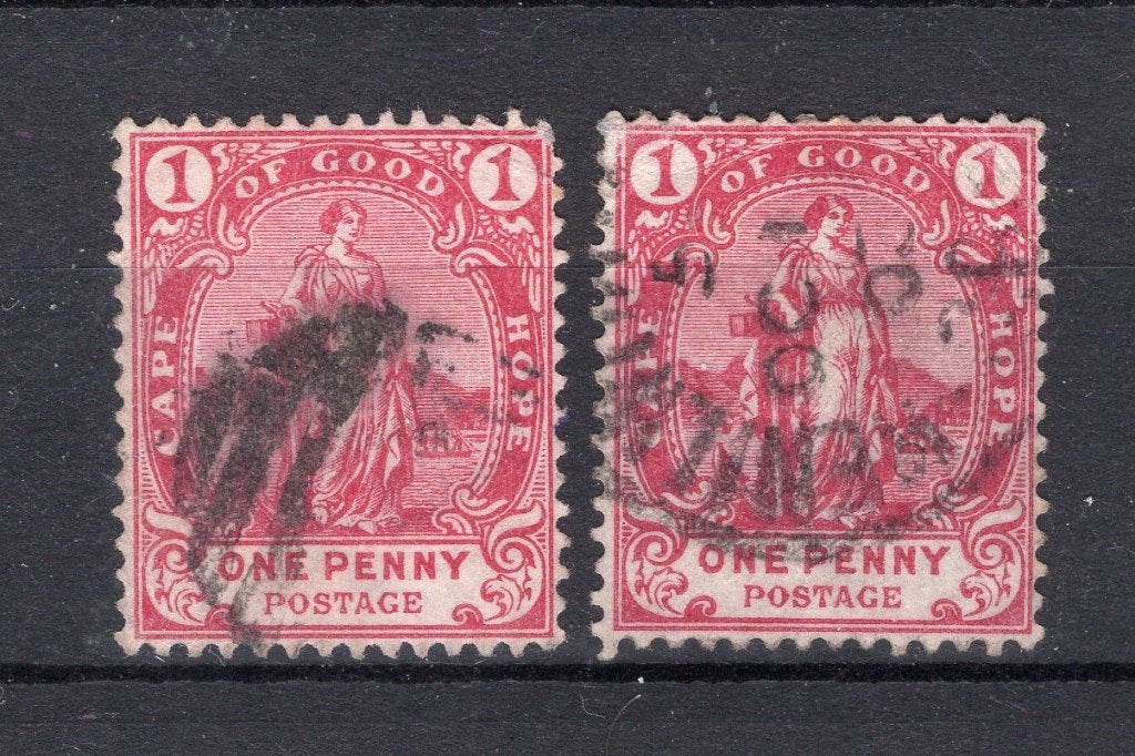 CAPE OF GOOD HOPE Yt. 42 gestempeld 1892-1894, Verzenden, Overige landen, Gestempeld
