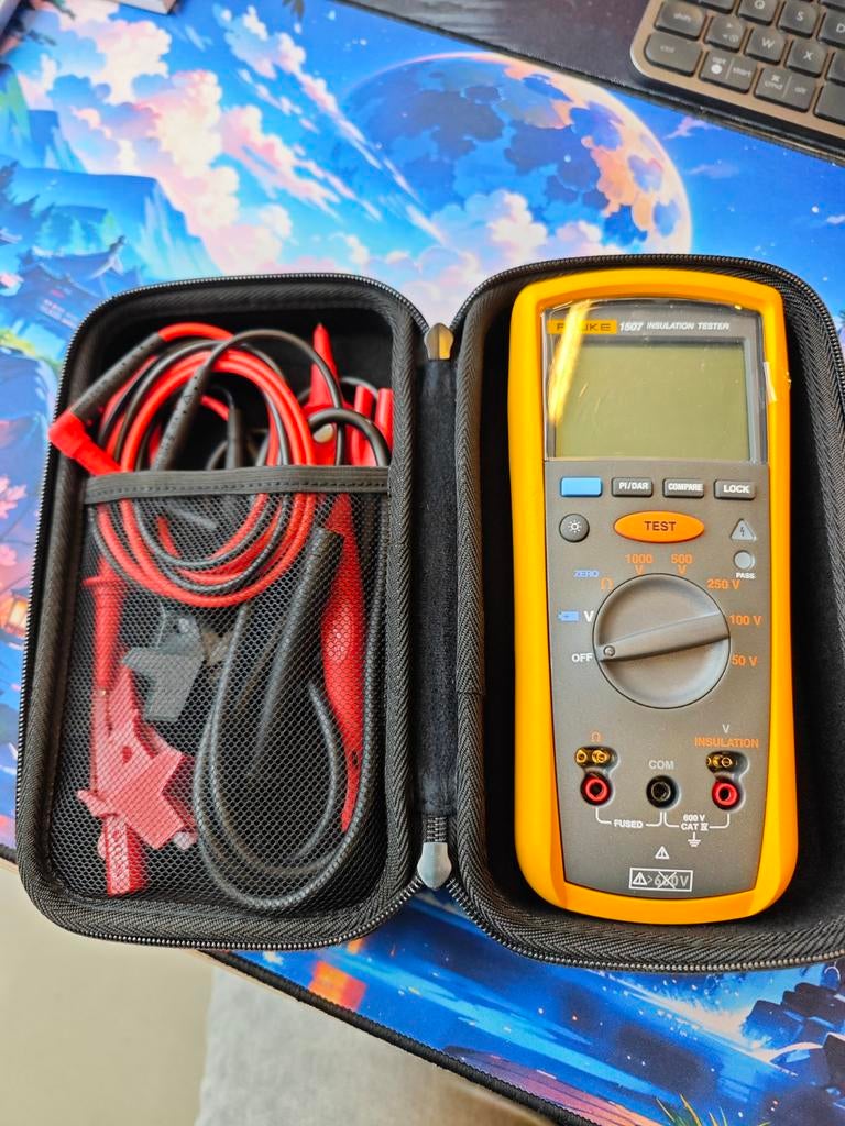 Fluke 1507, Ophalen, Zo goed als nieuw, Elektriciteit