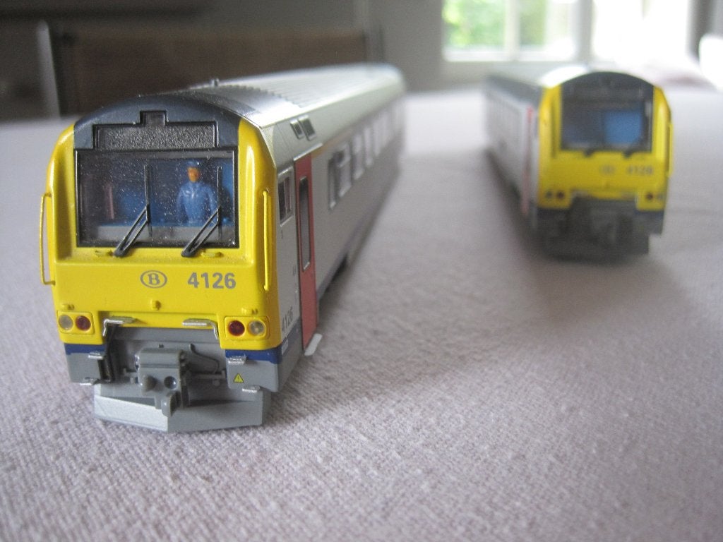 MEHANO ALSTOM NMBS MW41 AC DIGITAAL, Hobby en Vrije tijd, Modeltreinen | H0, Overige merken, Wisselstroom, Treinset, Ophalen of Verzenden