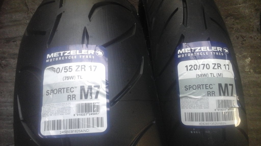 120/70/17 et 180/55/17 m7rr, Motoren, Verzenden, Nieuw