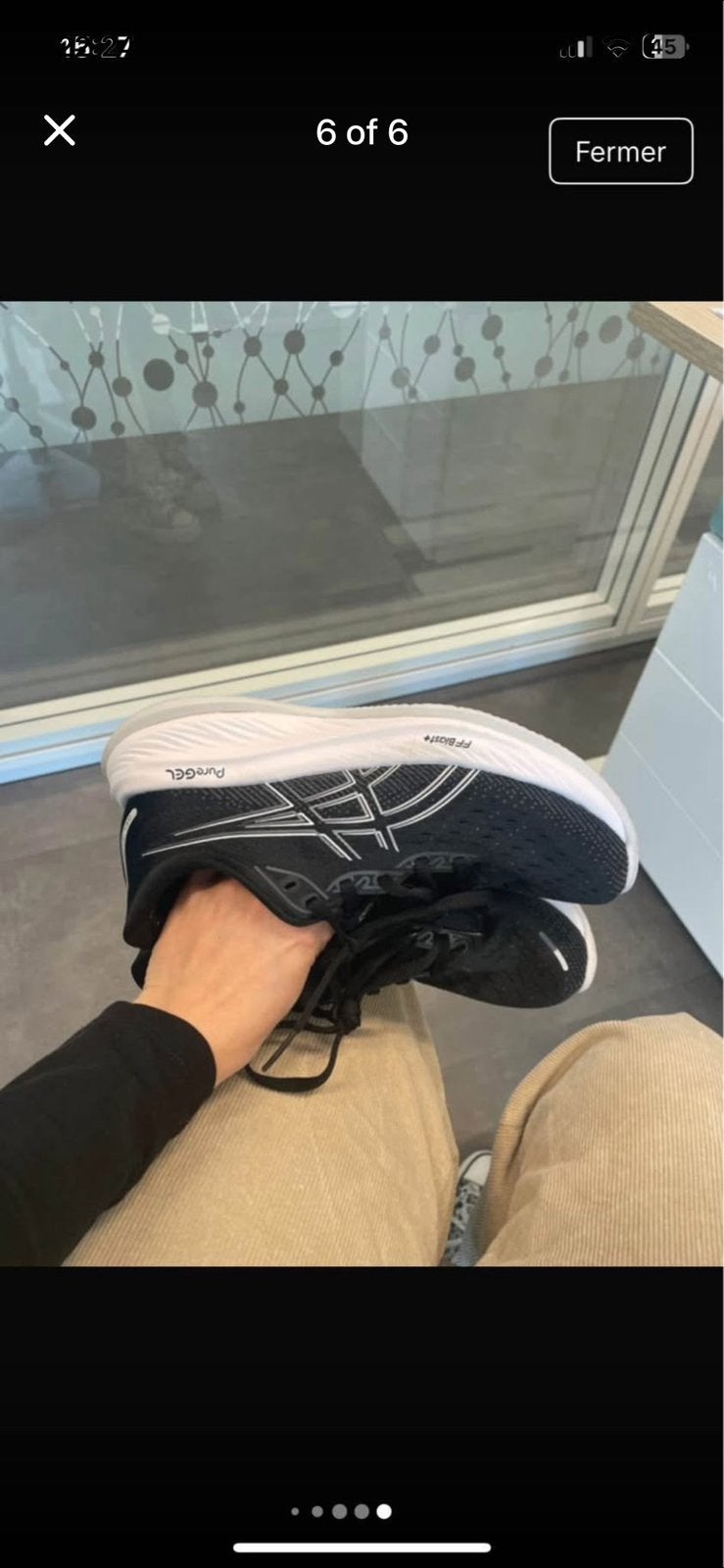 Baskets de running Asics Pure Gel, Sport en Fitness, Loopsport en Atletiek, Hardloopschoenen, Ophalen of Verzenden, Zo goed als nieuw
