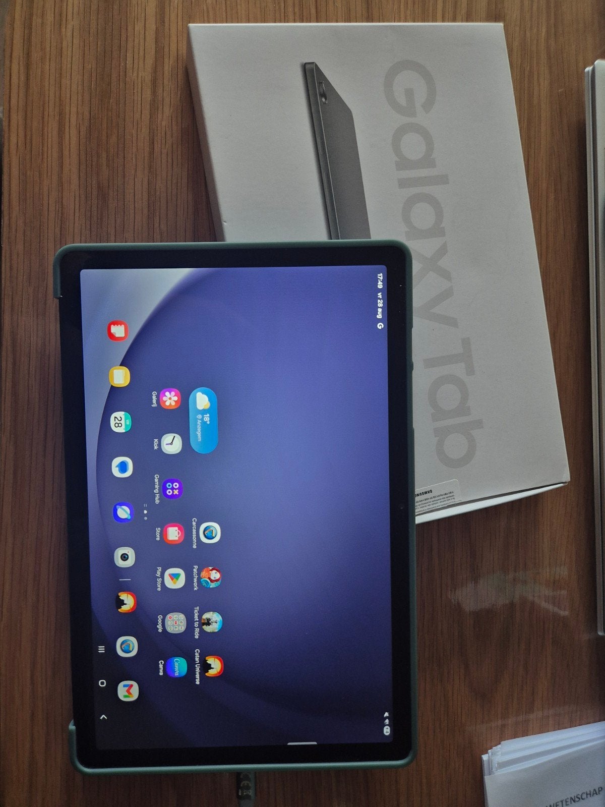 samsung galaxy tab A9+, Computers en Software, Android Tablets, Ophalen, Samsung galaxy tablet, 11 inch, Zo goed als nieuw