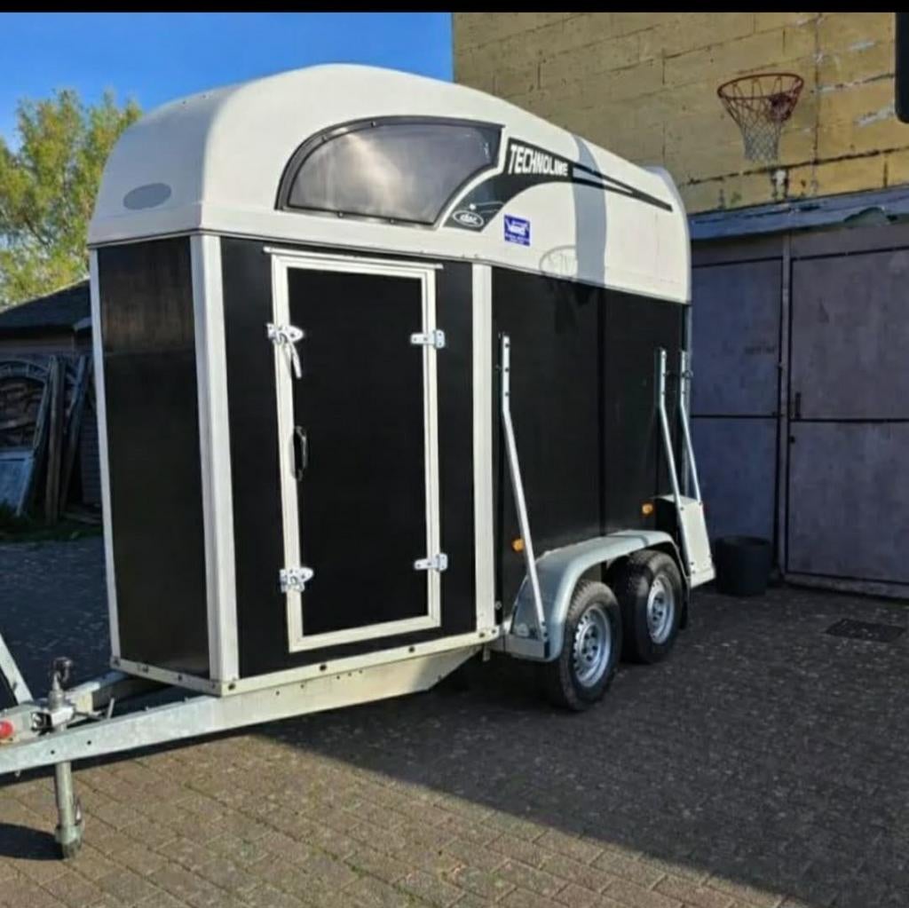 paardentrailer 1,5  B-rijbewijs, Ophalen