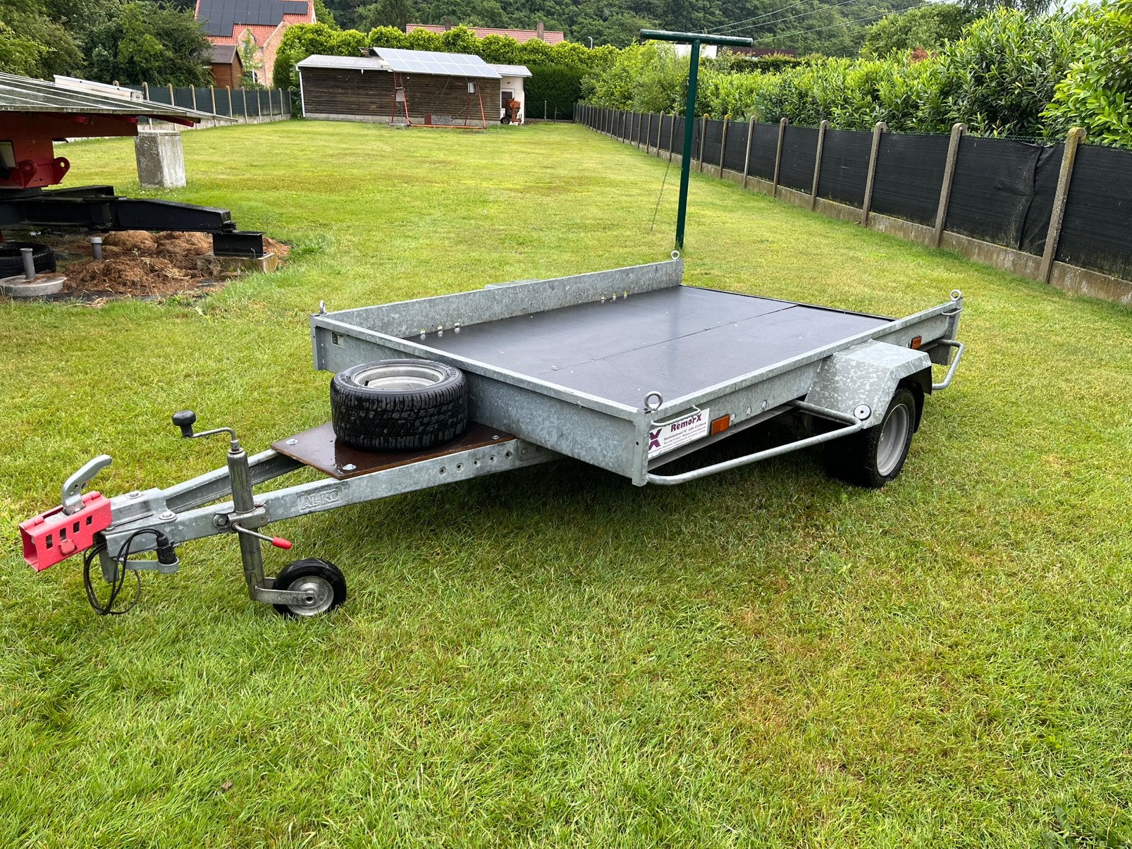 Plateau aanhangwagen 750kg., Autos : Divers, Remorques, Enlèvement, Utilisé