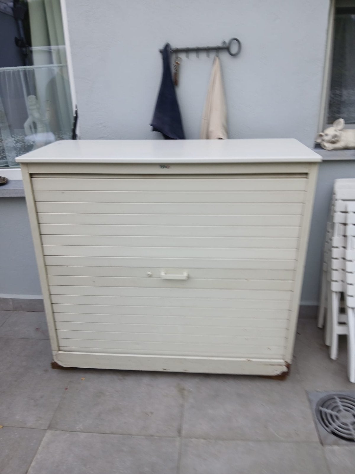 Lot de 2 placards métalliques coulissants (40€ l’unité), Enlèvement, Comme neuf
