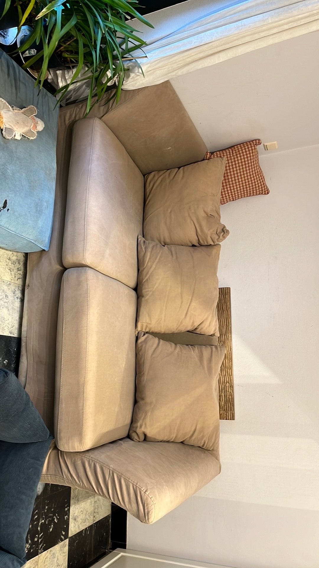 Zetel, Ophalen, Gebruikt, Driepersoons, 75 tot 100 cm