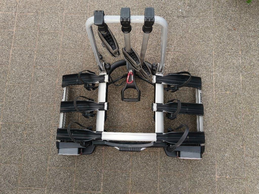 Fietsendrager Thule Euroway 923, Autos : Divers, Porte-vélos, Comme neuf, Support d'attelage, 3 vélos ou plus, Vélo électrique