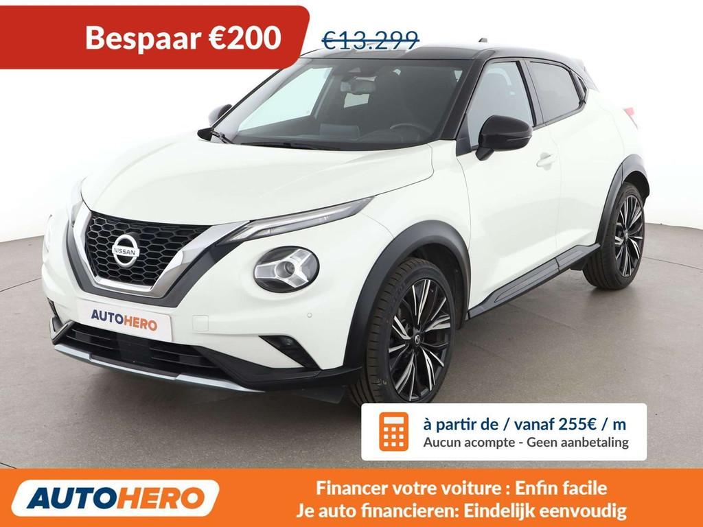 Nissan Juke 1.0 DIG-T N-Design (automatique), 144 g/km, Achat, Euro 6, Noir