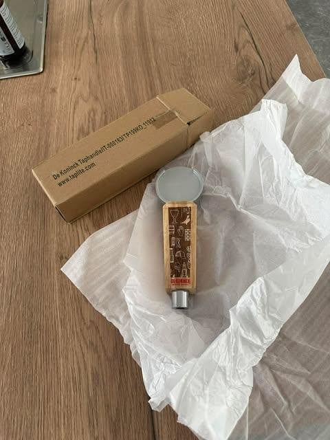 De Koninck Taphandle in doos taplite, Verzamelen, Ophalen of Verzenden, Nieuw, Overige typen, De Koninck