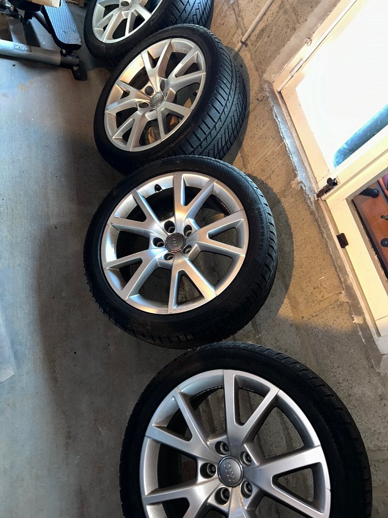 Kit hiver Continental Pour Audi sur 18” prix 380€, Autos : Pièces & Accessoires, Pneus et Jantes, Enlèvement ou Envoi, Véhicule de tourisme