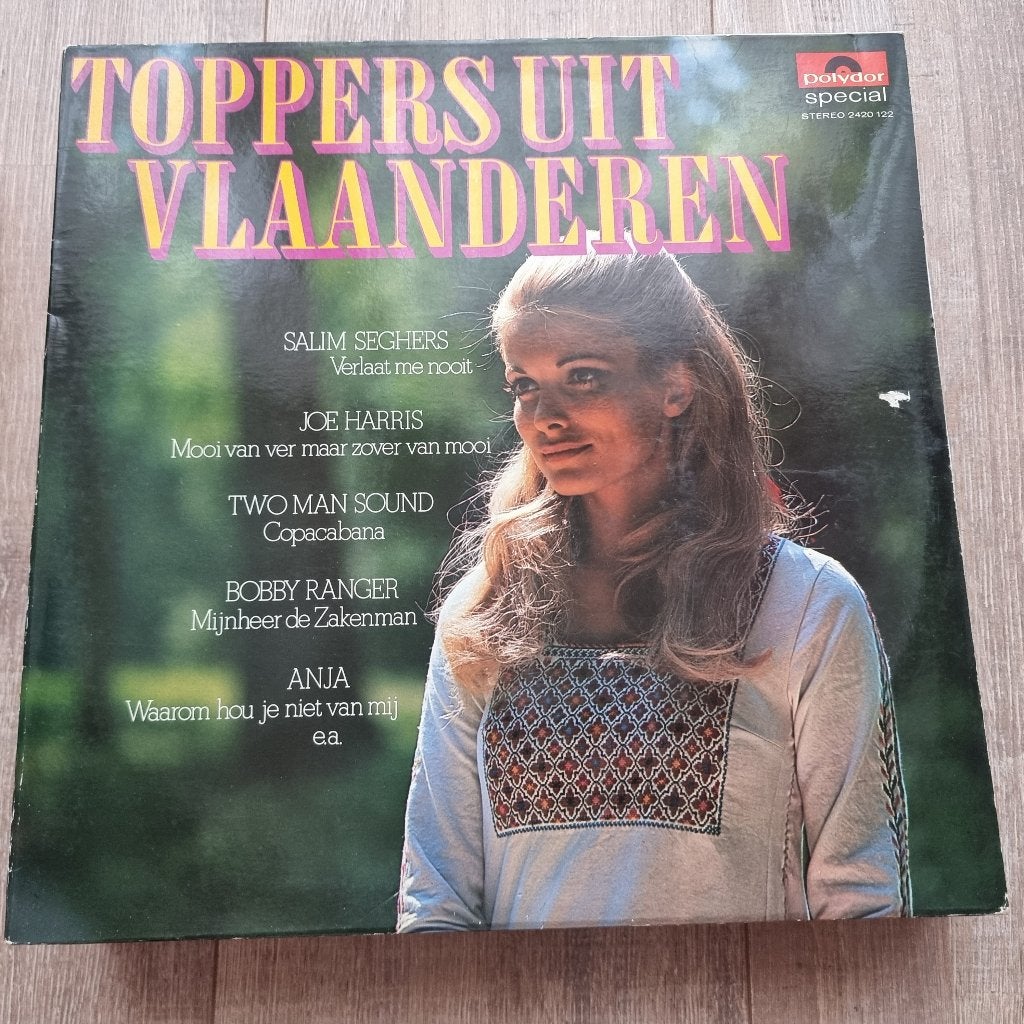 LP Various – Toppers Uit Vlaanderen, Cd's en Dvd's, LP, Gebruikt, Ophalen of Verzenden, 12 inch