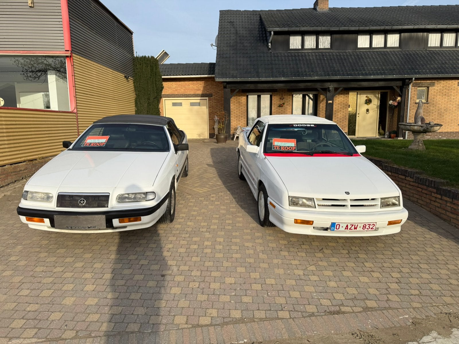 Chrysler Le Baron - Dodge shadow, Enlèvement