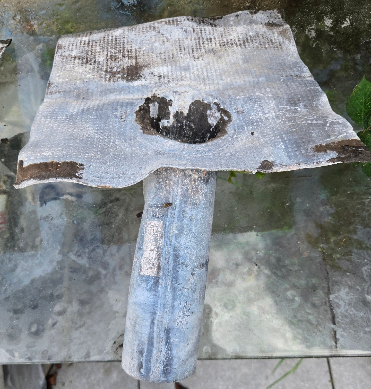 2 loden dakdoorvoer, Ophalen, Gebruikt