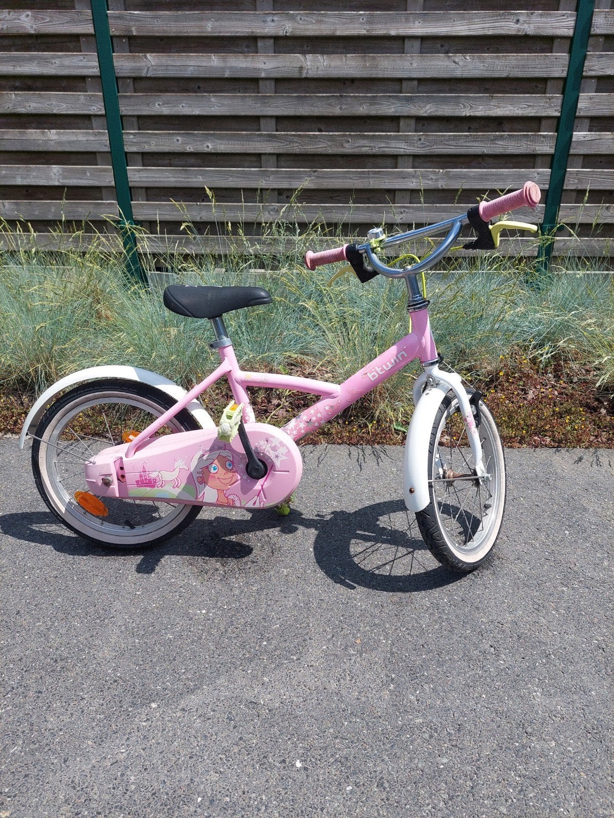 Kinderfiets 16", Ophalen