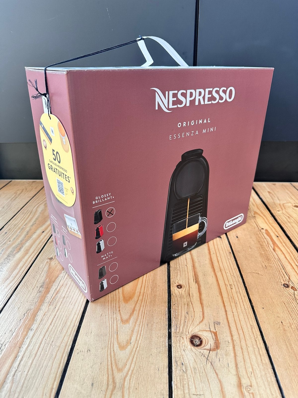 De’Longhi Essenza Mini, Neuf, Machine à espresso, Enlèvement ou Envoi, Dosettes et capsules de café