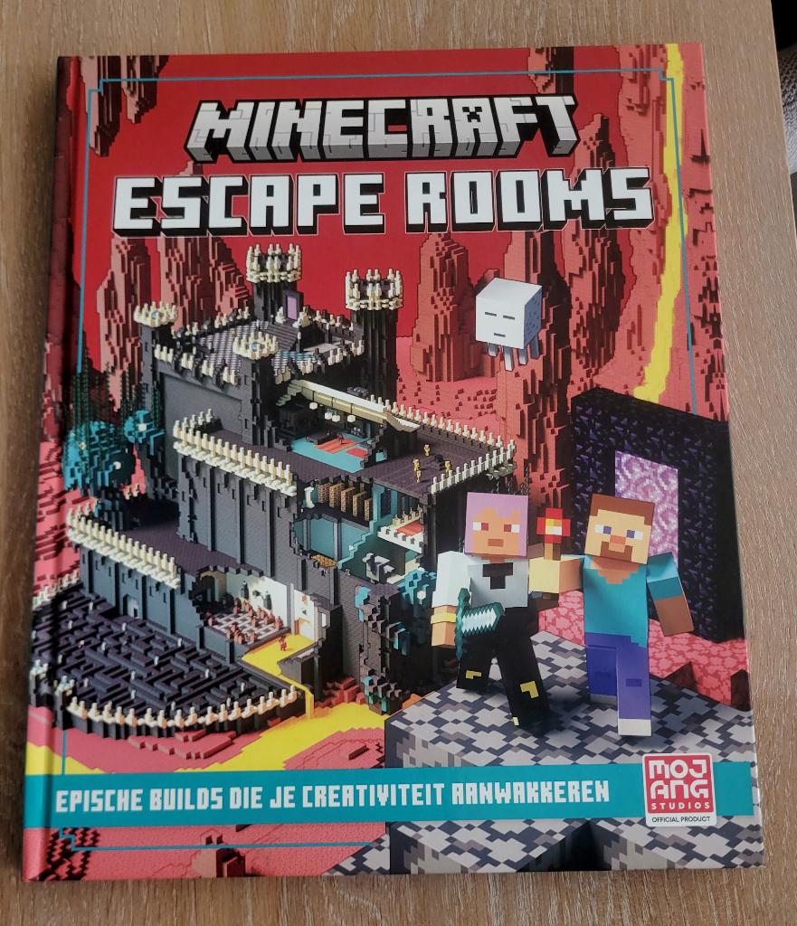 Nieuw boek Minecraft Escape rooms, Ophalen, Nieuw