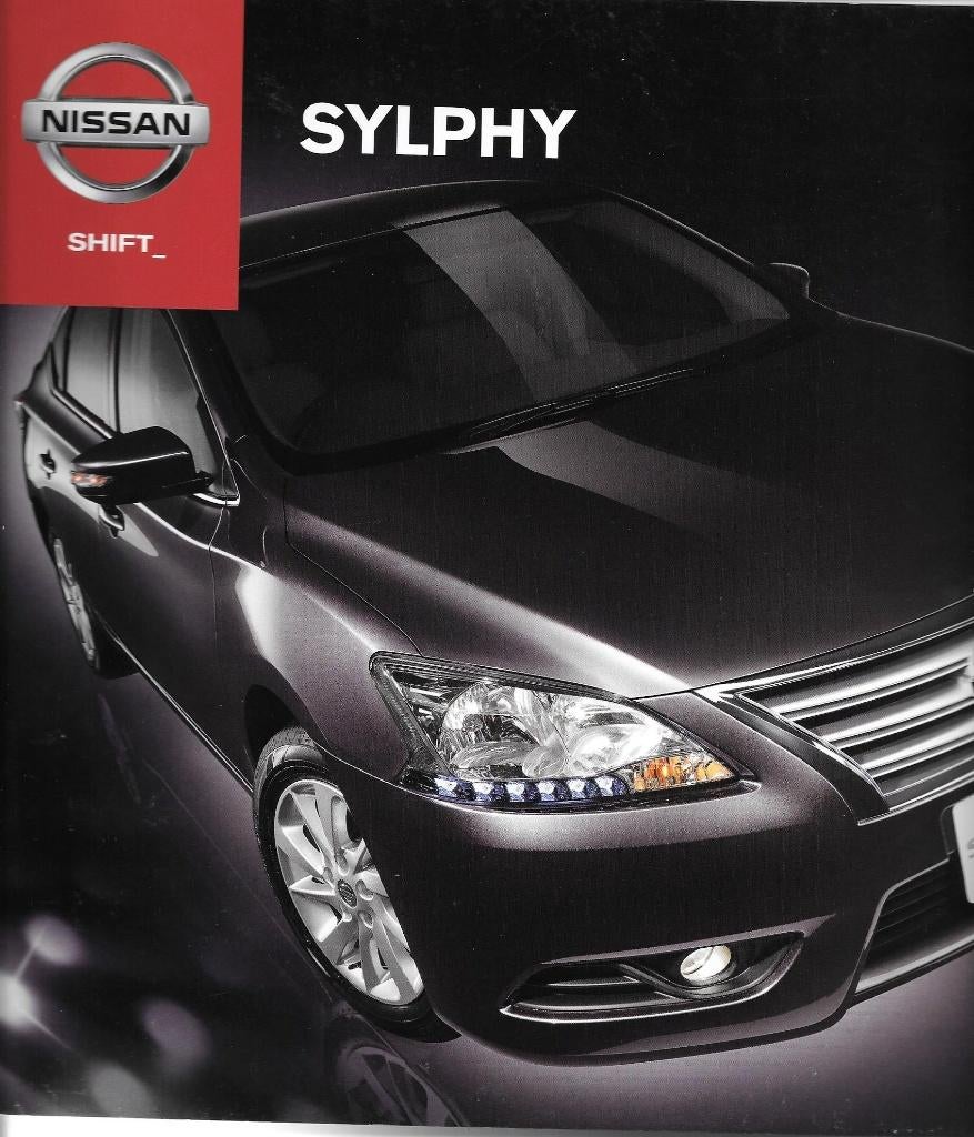 NISSAN SYLPHY  2013, Boeken, Auto's | Folders en Tijdschriften, Ophalen of Verzenden, Zo goed als nieuw, Nissan