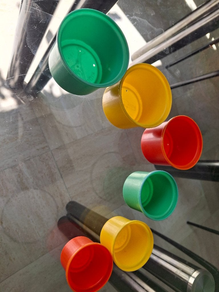 Potjes toren bouwen, Kinderen en Baby's, Speelgoed | Overig, Ophalen, Gebruikt