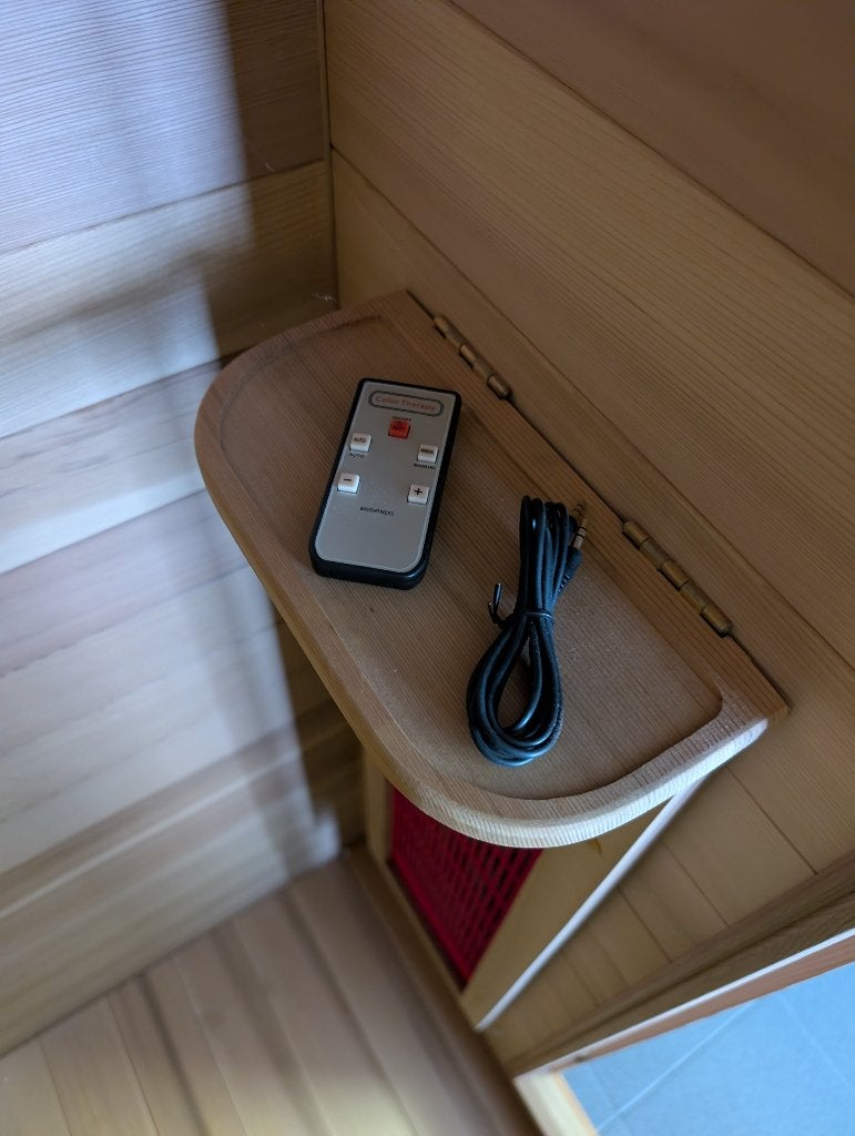 Infrarood Sauna - Healthmate, Sport en Fitness, Ophalen, Zo goed als nieuw, Infrarood, Complete sauna