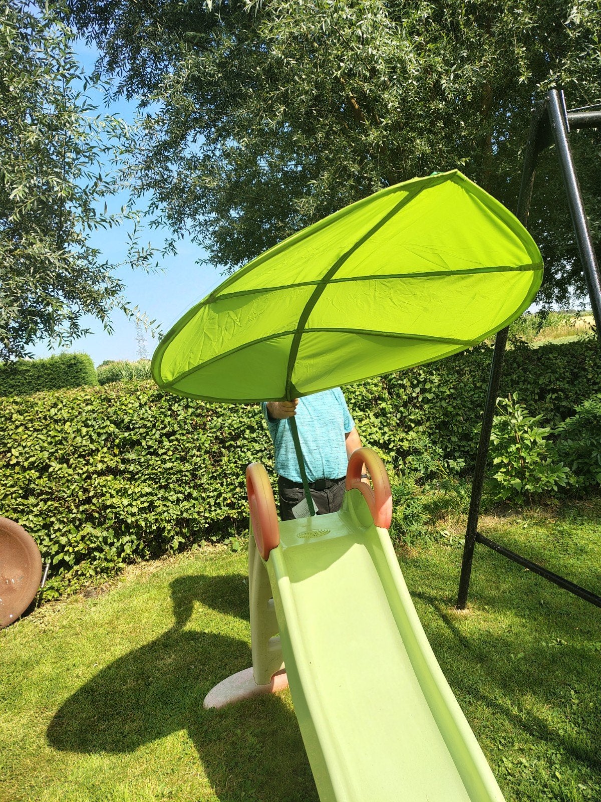 decoratie blad, Groen, Ophalen of Verzenden, Gebruikt