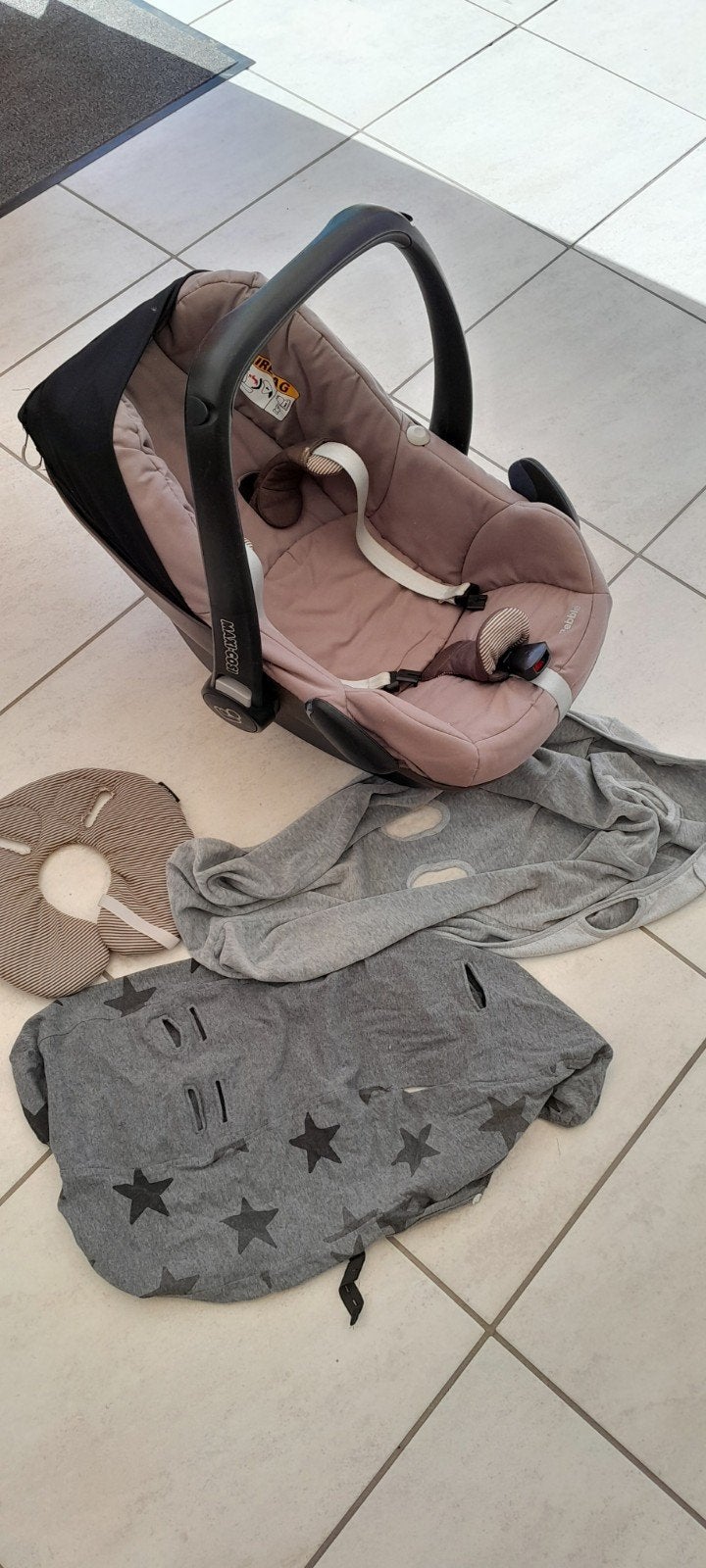 Maxi cosi pebble met hoezen, Ophalen, Zijbescherming, 0 t/m 13 kg, Maxi-Cosi