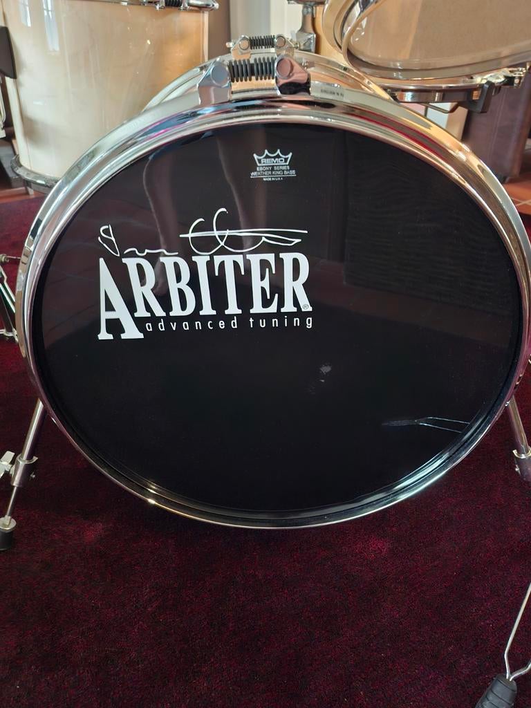 Zeldzaam vintage maple arbiter advanced tuning drumstel zgst, Muziek en Instrumenten, Drumstellen en Slagwerk, Ophalen, Zo goed als nieuw
