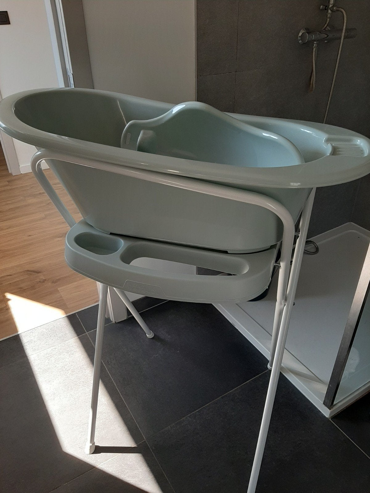 babybadje en staander, Kinderen en Baby's, Badjes en Verzorging, Ophalen, Badje
