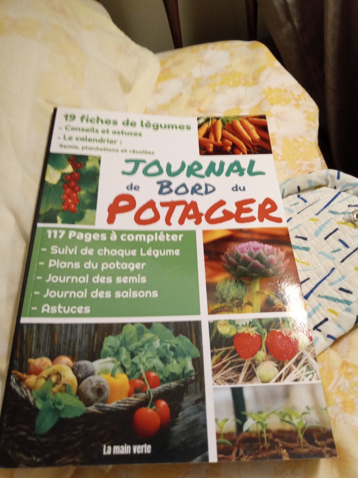 av journal de bord du potager nouveau jamais servi débutant, Livres, Enlèvement ou Envoi, Neuf, La main verte