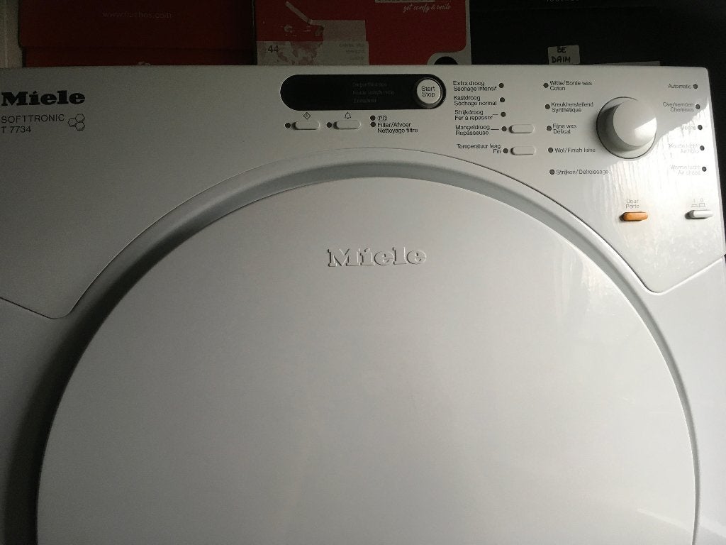 Wasmachine en droogkast miele, Ophalen, Gebruikt