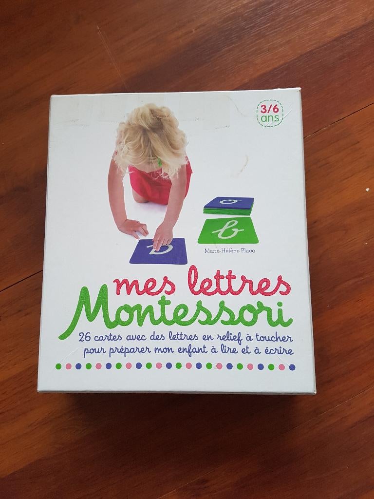 Mijn Montessori-brieven 3-6 jaar, Kinderen en Baby's, Ophalen of Verzenden, Zo goed als nieuw, Taal en Lezen