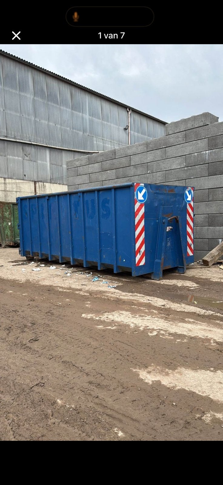 Container 25m3, Articles professionnels, Machines & Construction | Abris de chantier & Conteneurs, Enlèvement