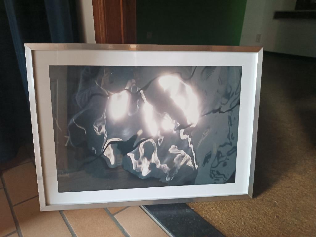 Kader met kunstfoto, Antiek en Kunst, Kunst | Tekeningen en Fotografie, Ophalen