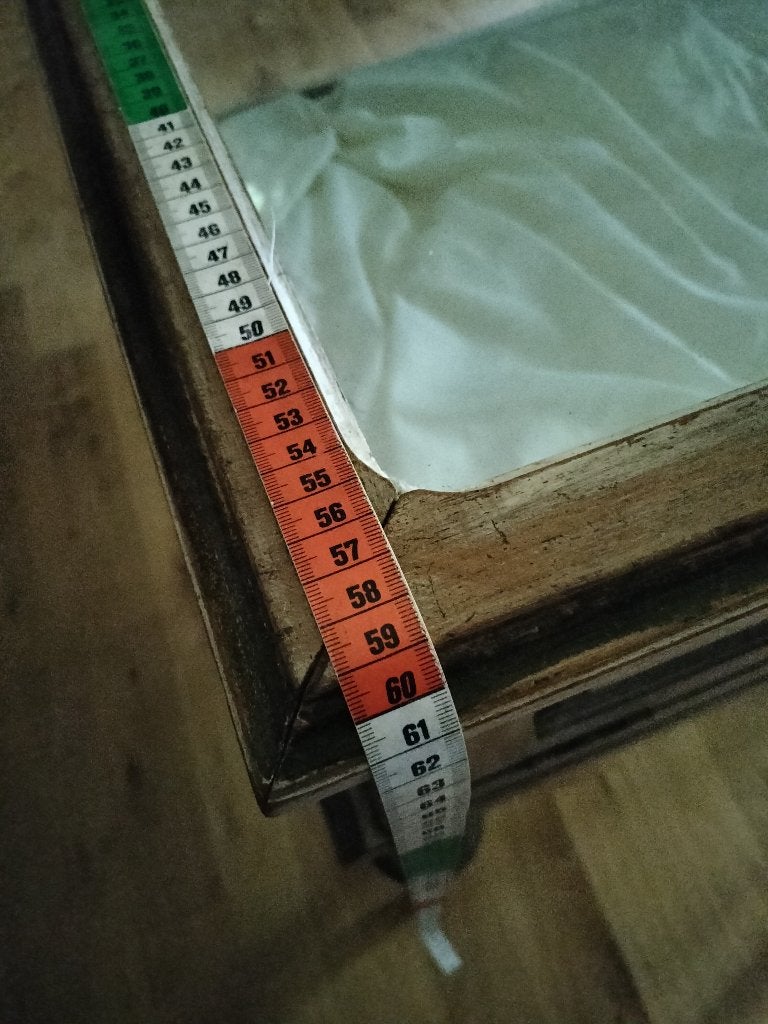 Vitrine sur pieds, Maison & Meubles, Moins de 100 cm, 100 à 150 cm, Enlèvement, Utilisé