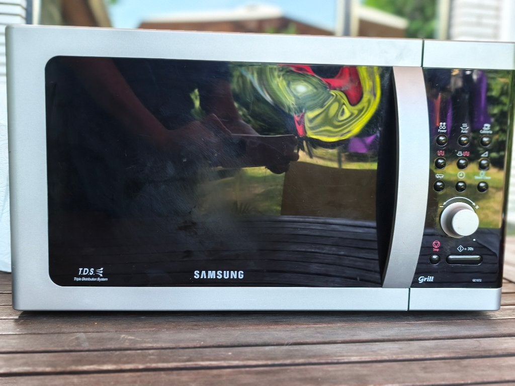 Micro-ondes, Gril, Enlèvement, Utilisé, Four à micro-ondes combiné