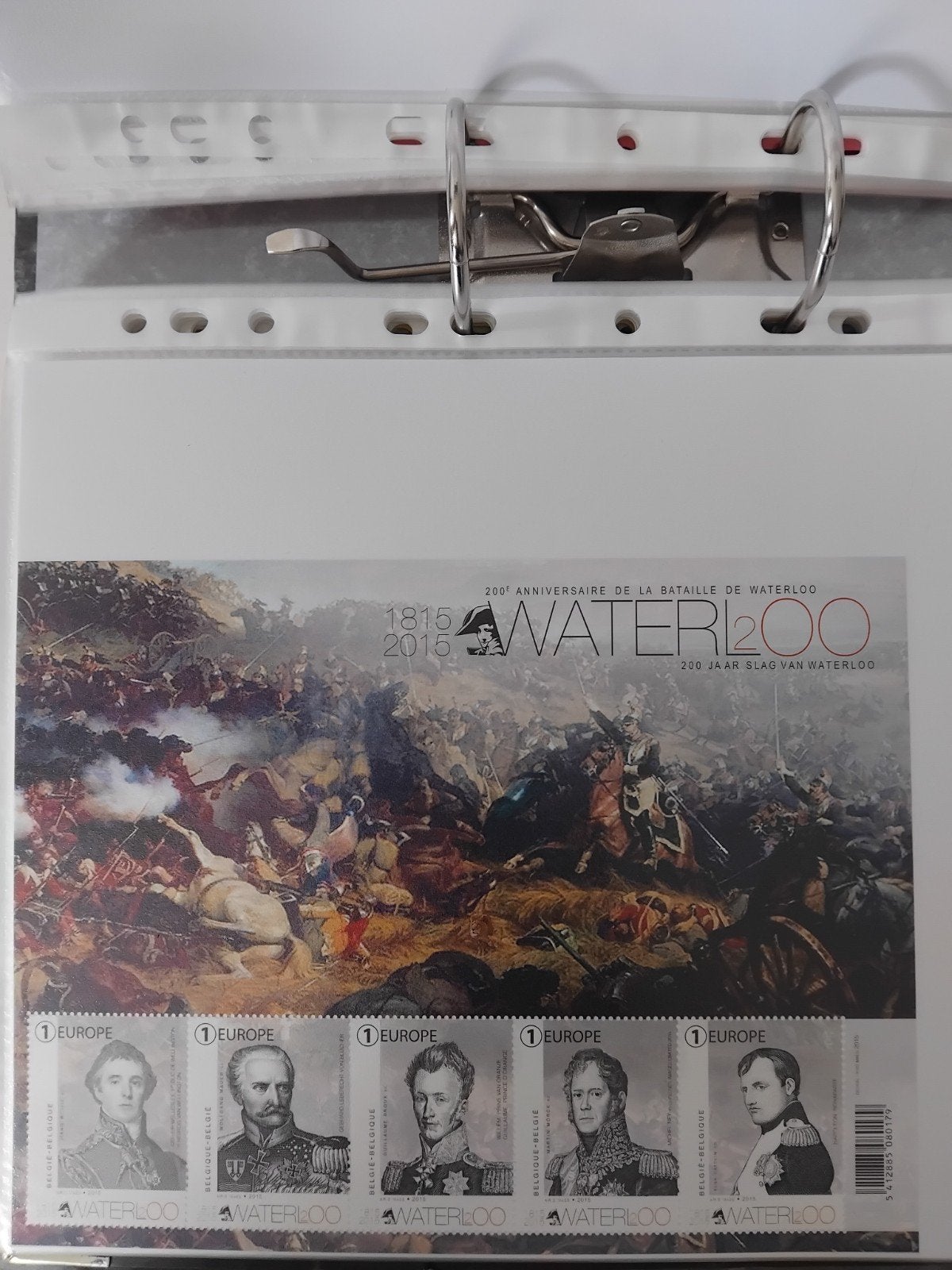 Stempelpartijen Waterloo, Fabiola en Belgische koninklijke f, Postzegels en Munten, Verzenden