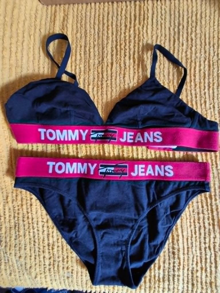 Lingerie setje Tommy H, Tommy Hilfiger, Ophalen, Zwart, Setje