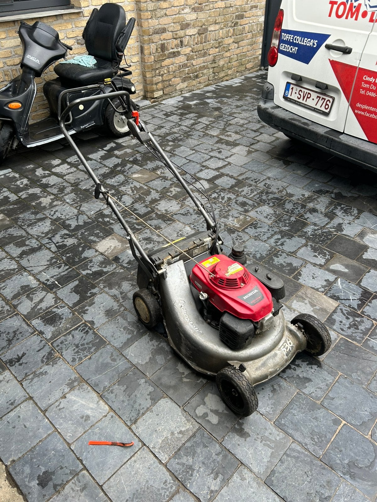 honda grasmachine, Ophalen, Zo goed als nieuw