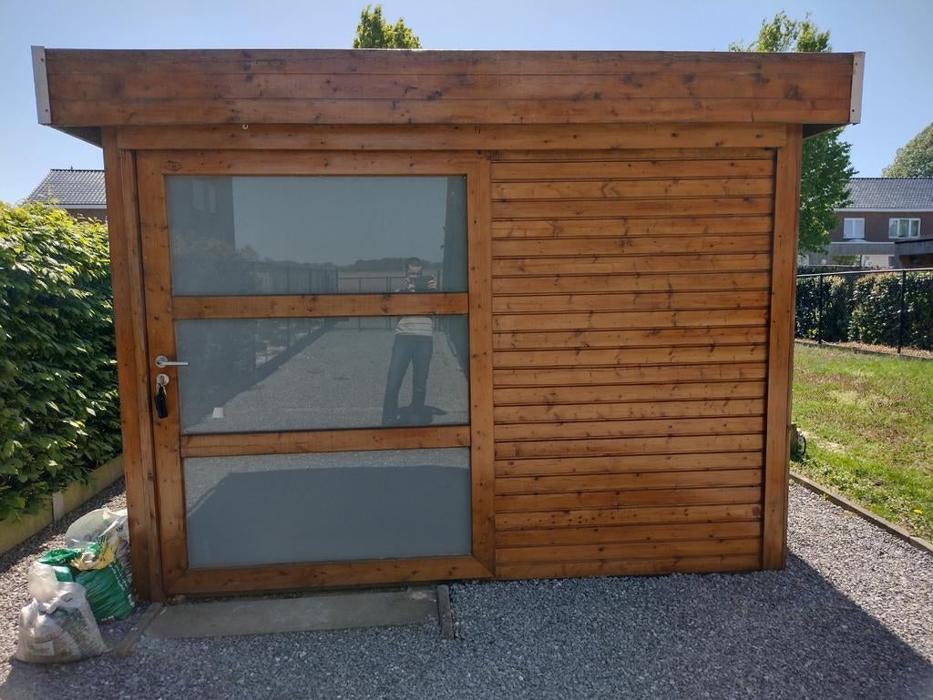 Tuinhuis 3m x3m, Ophalen, 200 tot 400 cm, Tuinhuis, Zonder ramen