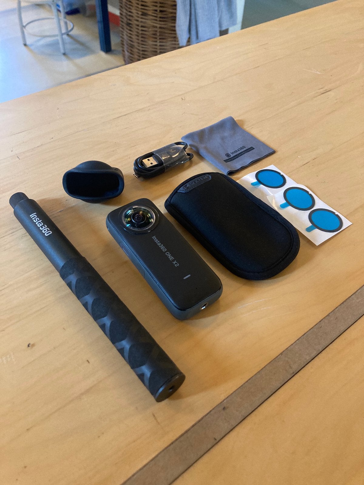 Insta 360 one x2+ accessoires, Ophalen of Verzenden, Zo goed als nieuw