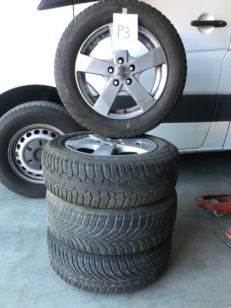 Roues Volkswagen Polo 6C 15' hiver, Auto-onderdelen, Ophalen, Gebruikt, Volkswagen