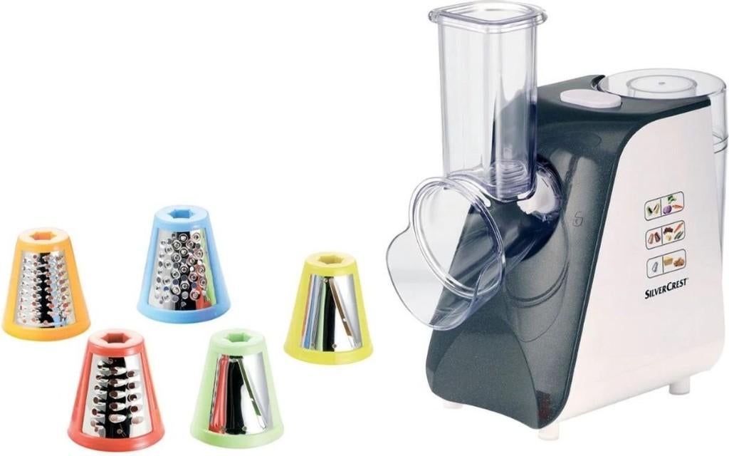 Groenten rasp Elektrische, Elektronische apparatuur, Keukenmixers, Nieuw, Minder dan 1 liter, 1 snelheid, Vaatwasserbestendig