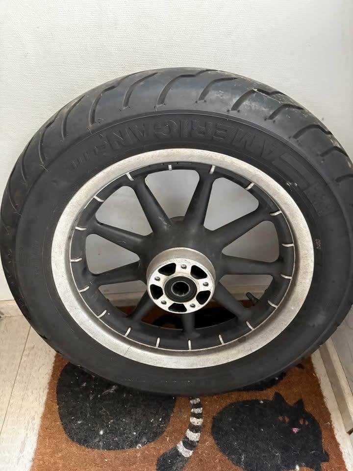 Velg + band HD, Motoren, Ophalen of Verzenden, Gebruikt