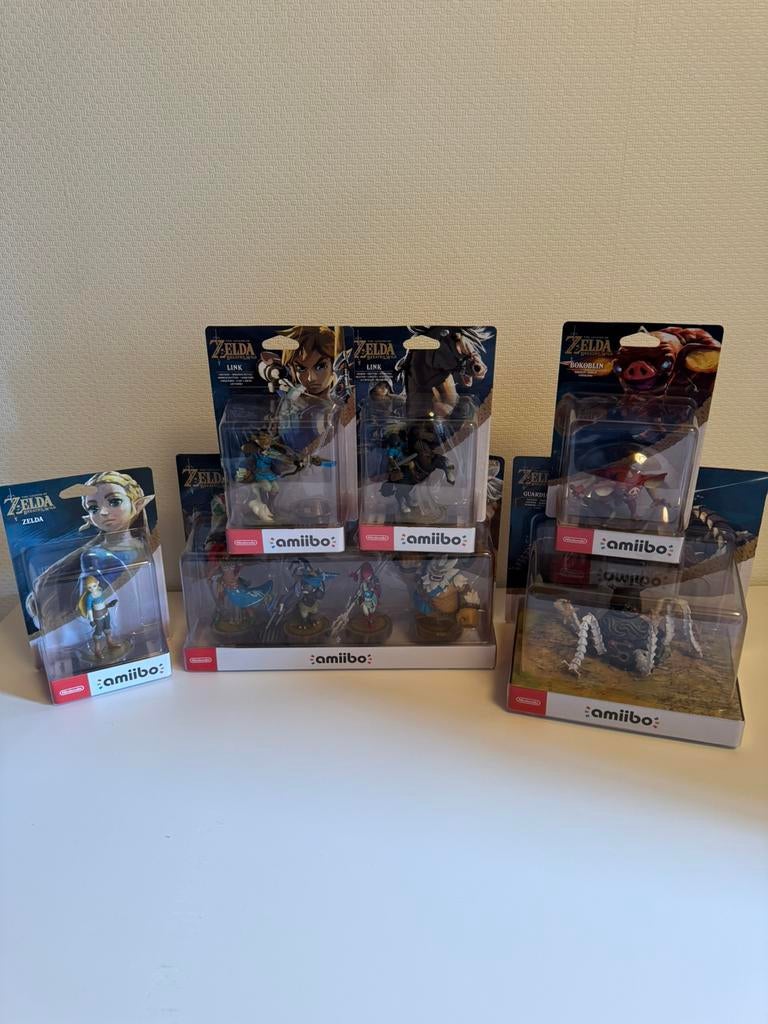 Nintendo Amiibo zelda breath of the wild complete set, Enlèvement, Comme neuf