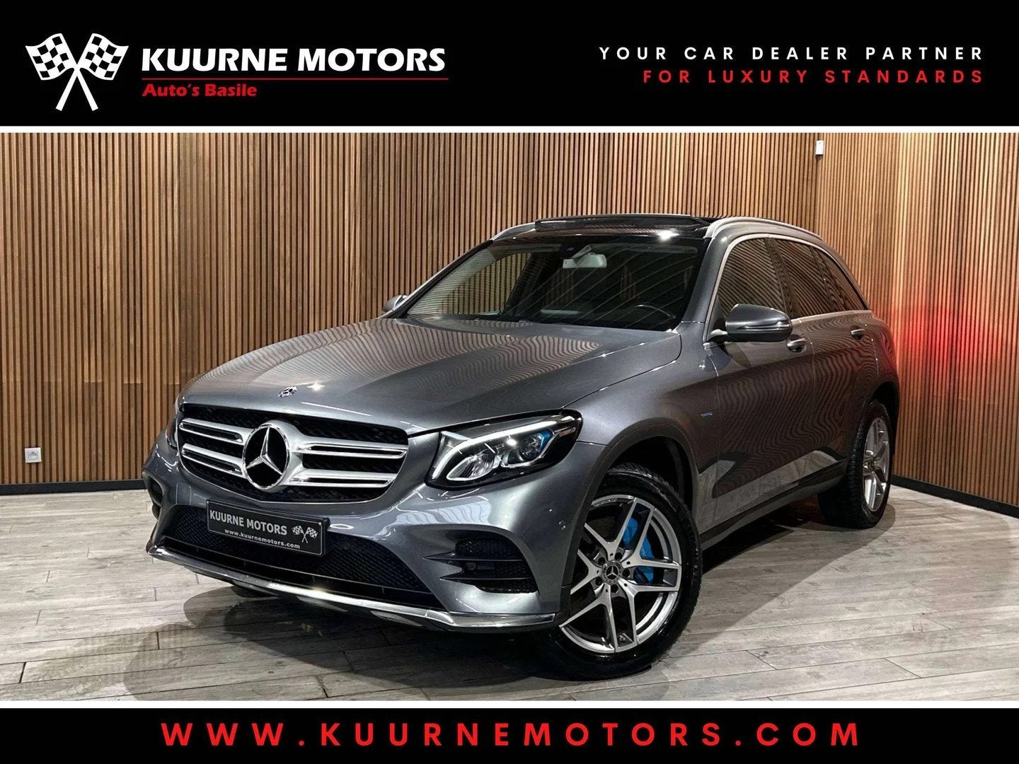 Mercedes-Benz GLC 350 e 4-Matic AMG Line Alu19"/Led/Pano/Cam, Autos, Cuir, Argent ou Gris, Euro 6, Entreprise