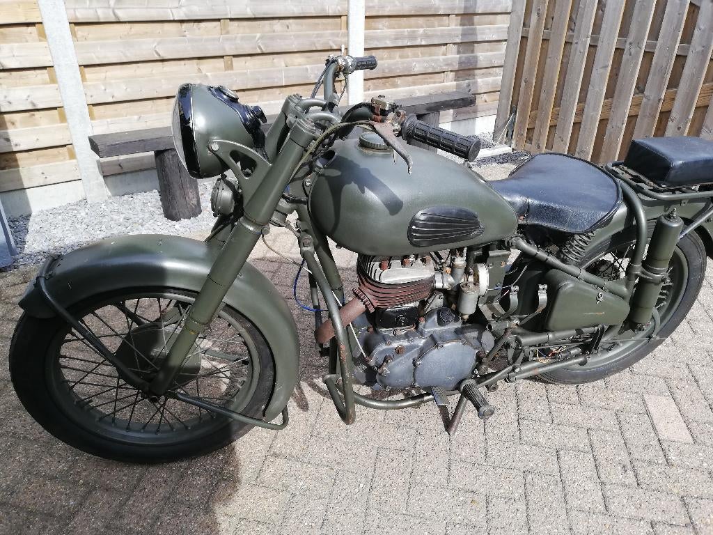 Gillet 500 1951, Gebruikt, Toermotor, 1 cilinder, 500 cc