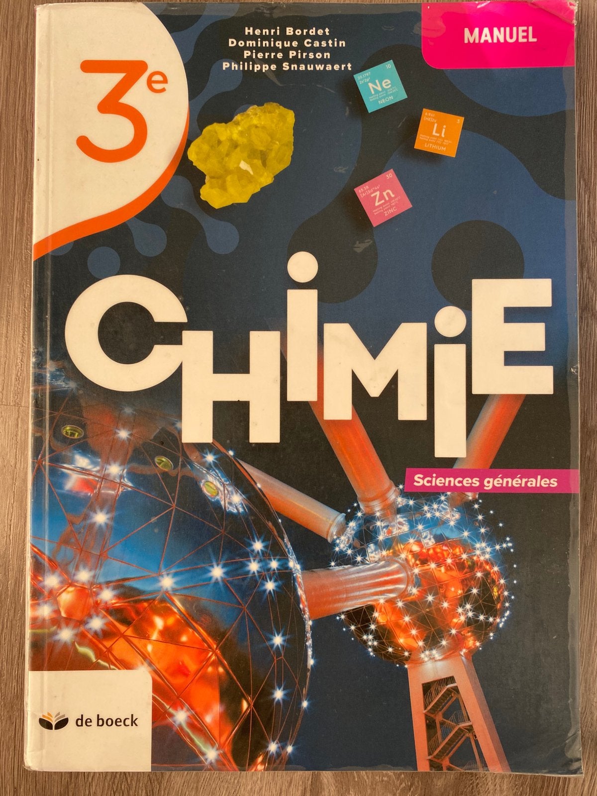 Manuel de chimie 3 ème secondaire | Sciences générales, Boeken, Wetenschap, Ophalen, Zo goed als nieuw