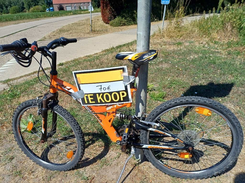 mountainbike, Fietsen en Brommers, Ophalen, Zo goed als nieuw, Schijfrem, Heren
